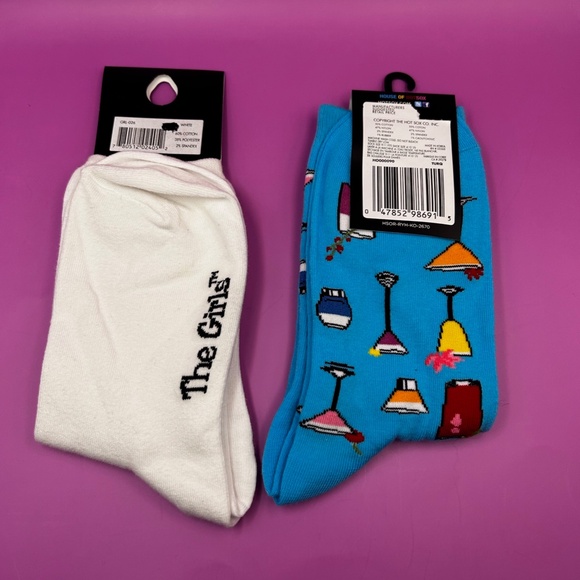 Women's Sock Bundle - Wine and Martinis! SALE - Picture 2 of 2